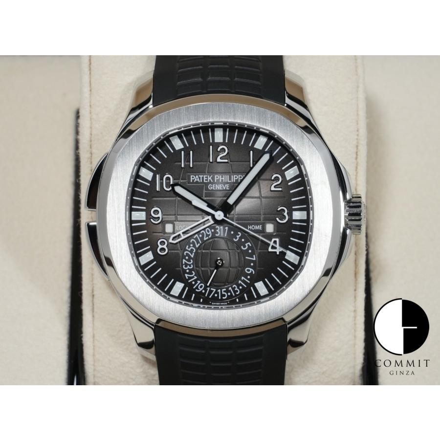 パテックフィリップ アクアノート トラベルタイム Ref.5164A-001 ステンレススチール ブラック文字盤 | アクアノート