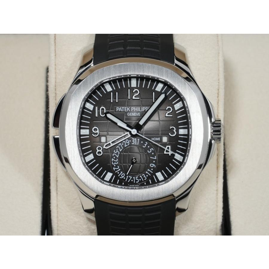 パテックフィリップ アクアノート トラベルタイム Ref.5164A-001 ステンレススチール ブラック文字盤 | アクアノート | 01