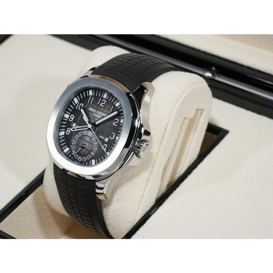 パテックフィリップ アクアノート トラベルタイム Ref.5164A-001 ステンレススチール ブラック文字盤 | アクアノート | 03