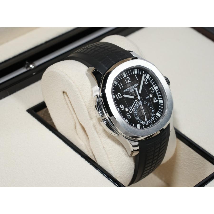 パテックフィリップ アクアノート トラベルタイム Ref.5164A-001 ステンレススチール ブラック文字盤 | アクアノート | 04