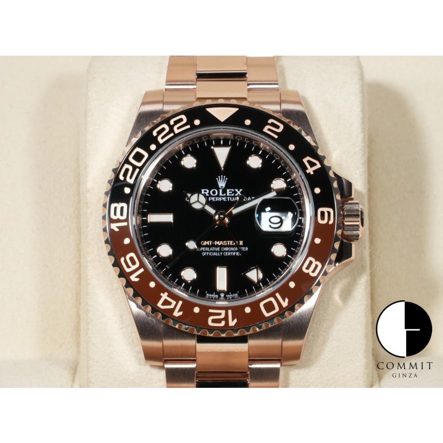 ロレックス GMTマスターII Ref.126715CHNR エバーローズゴールド ブラック文字盤 オイスターブレスレット | GMTマスター