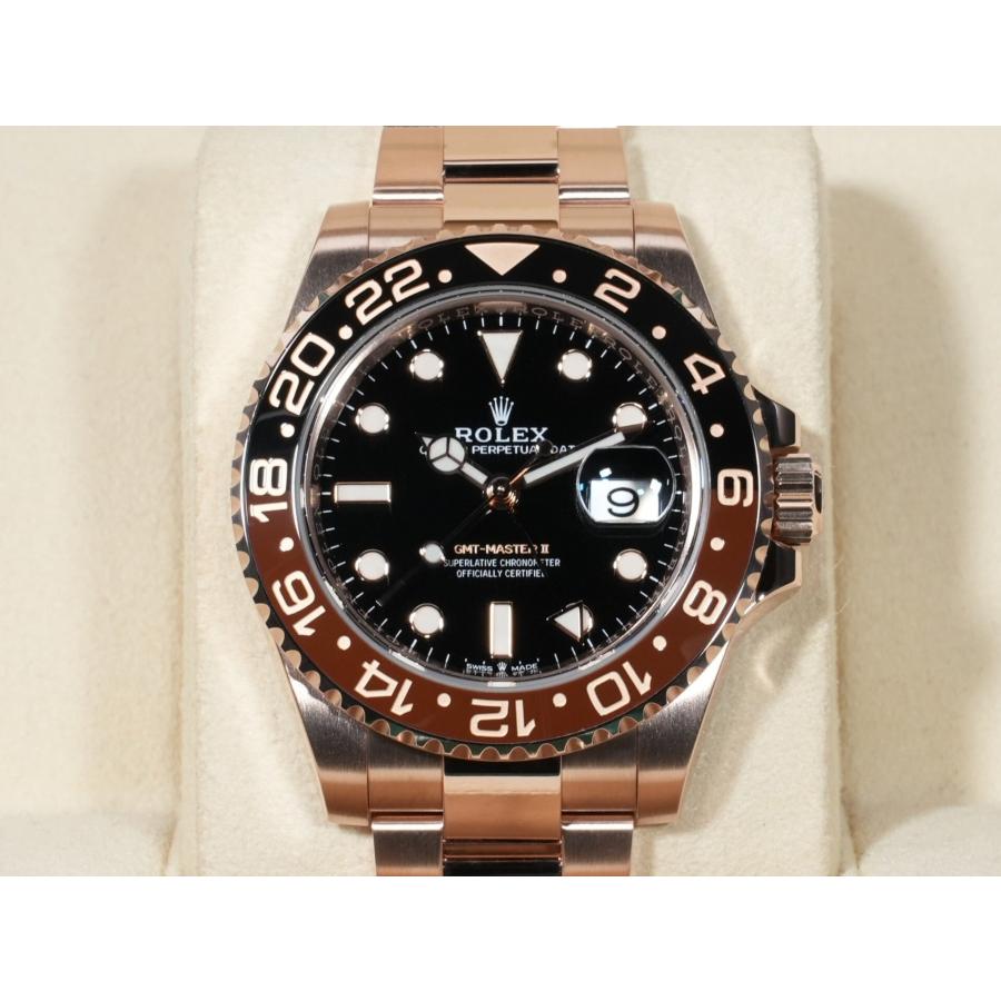 ロレックス GMTマスターII Ref.126715CHNR エバーローズゴールド ブラック文字盤 オイスターブレスレット | GMTマスター | 01