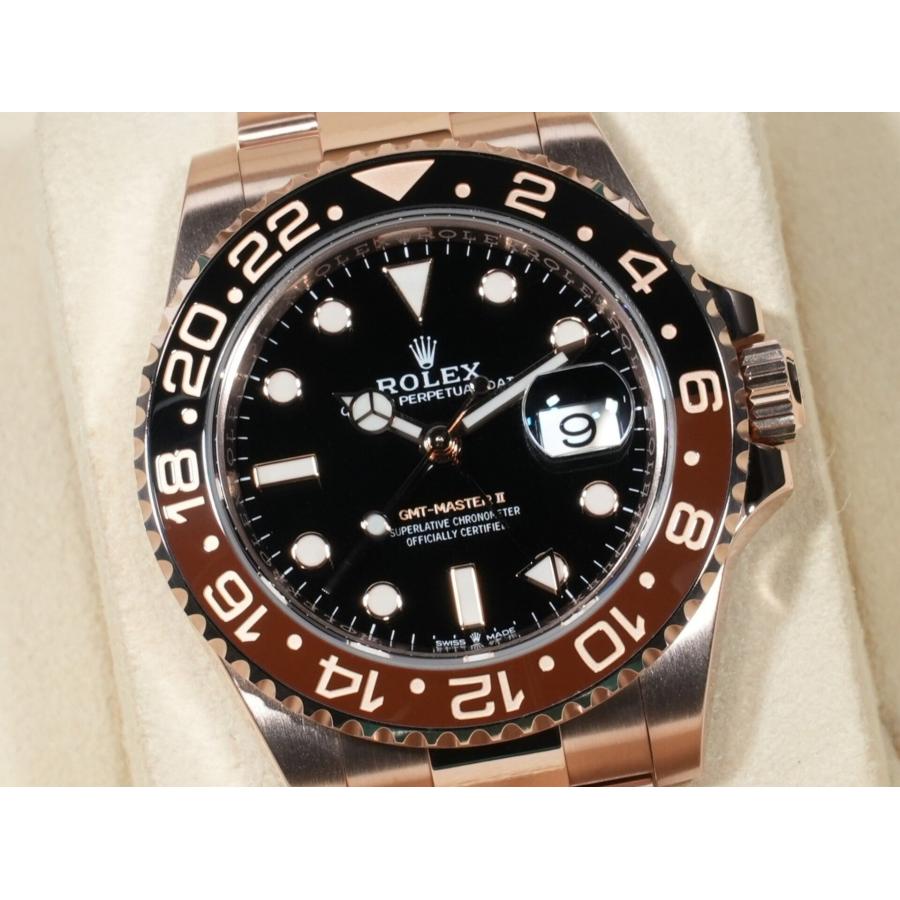 ロレックス GMTマスターII Ref.126715CHNR エバーローズゴールド ブラック文字盤 オイスターブレスレット | GMTマスター | 02