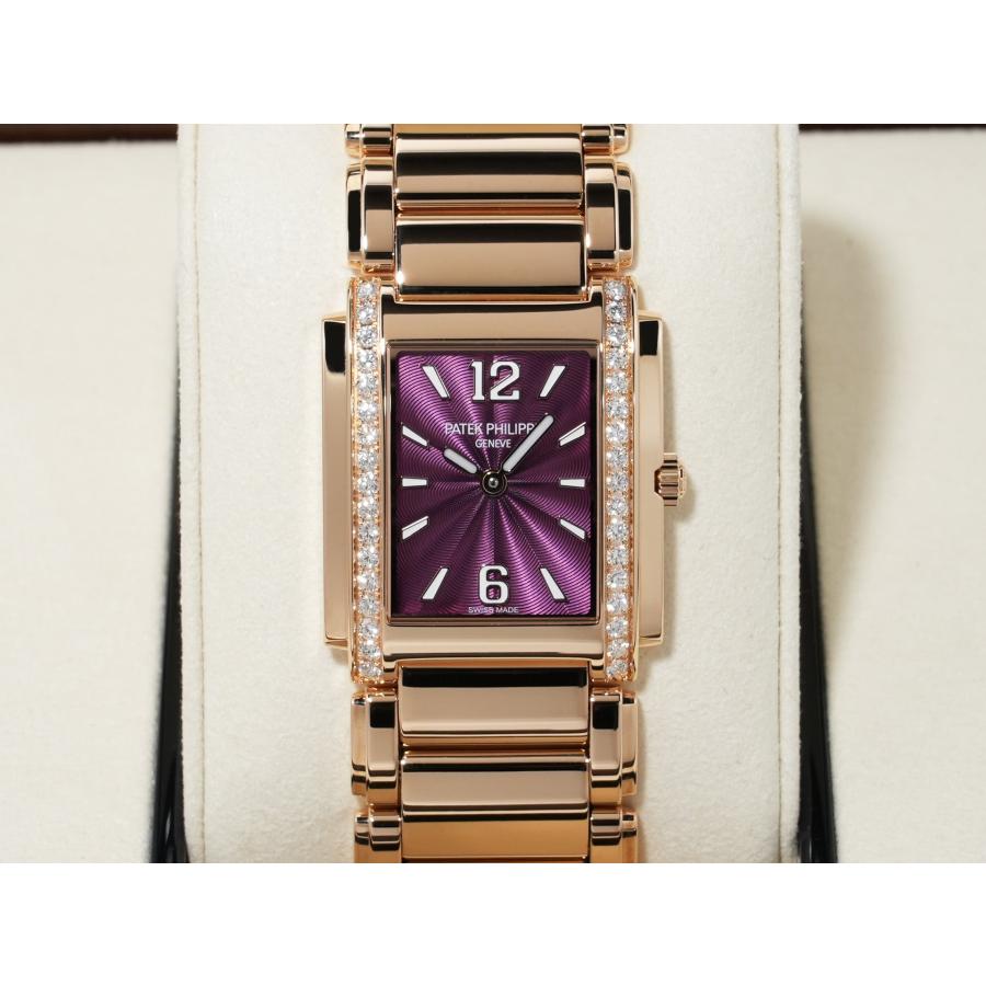 パテックフィリップ Twenty-4 Ref.4910/1201R-010 ローズゴールド パープル文字盤 | PATEK PHILIPPE | 01