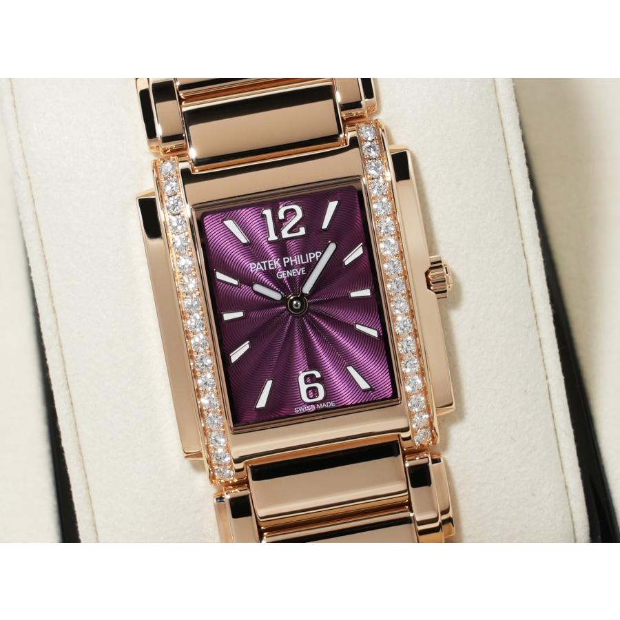 パテックフィリップ Twenty-4 Ref.4910/1201R-010 ローズゴールド パープル文字盤 | PATEK PHILIPPE | 02