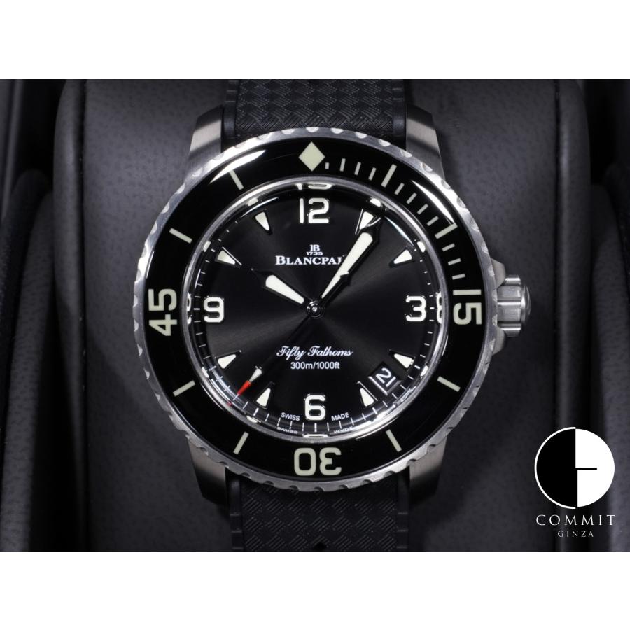 ブランパン フィフティ ファゾムス オートマティック Ref.5010 12B30 B64B チタン ブラック文字盤 | BLANCPAIN