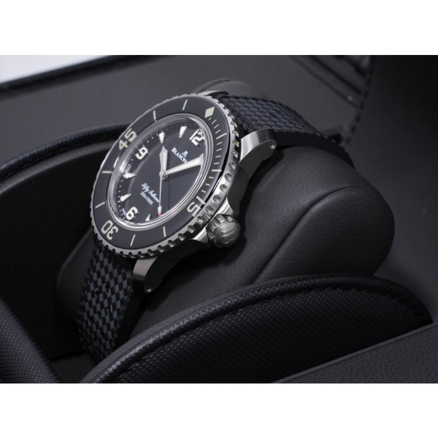 ブランパン フィフティ ファゾムス オートマティック Ref.5010 12B30 B64B チタン ブラック文字盤 | BLANCPAIN | 03