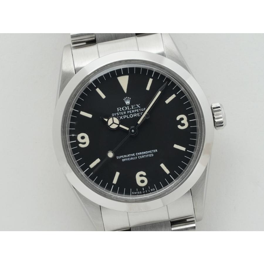 ロレックス エクスプローラーI Ref.1016 ステンレススチール ブラック文字盤 | エクスプローラー（ROLEX） | 02