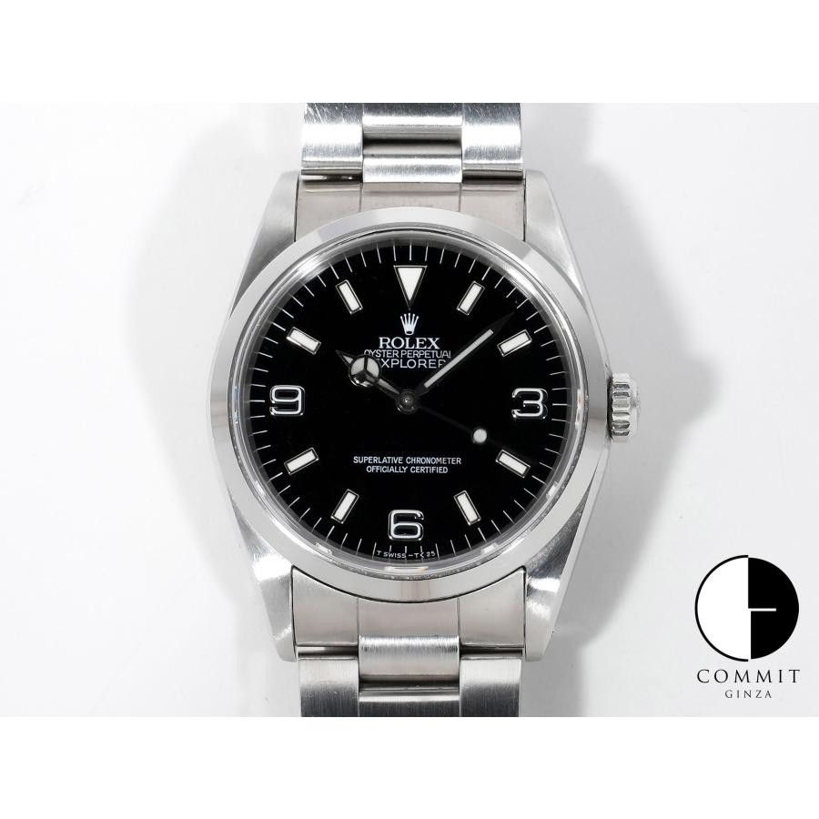 ロレックス エクスプローラーI Ref.14270 ステンレススチール ブラック文字盤 オイスターブレスレット | エクスプローラー（ROLEX）