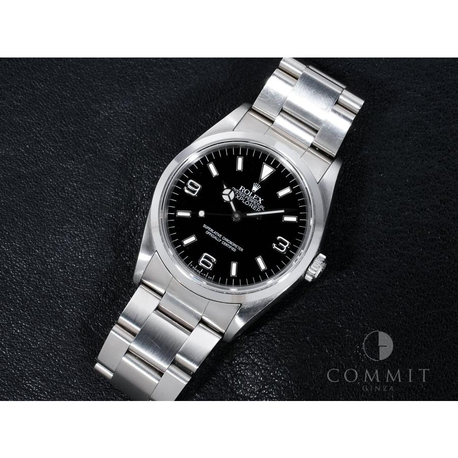 ロレックス エクスプローラーI Ref.14270 ステンレススチール ブラック文字盤 オイスターブレスレット | エクスプローラー（ROLEX） | 10