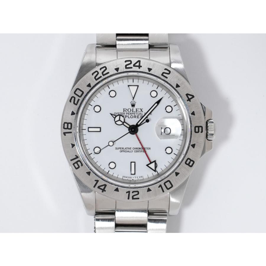 ロレックス エクスプローラーII Ref.16570 SS ホワイト文字盤 | エクスプローラーII | 01