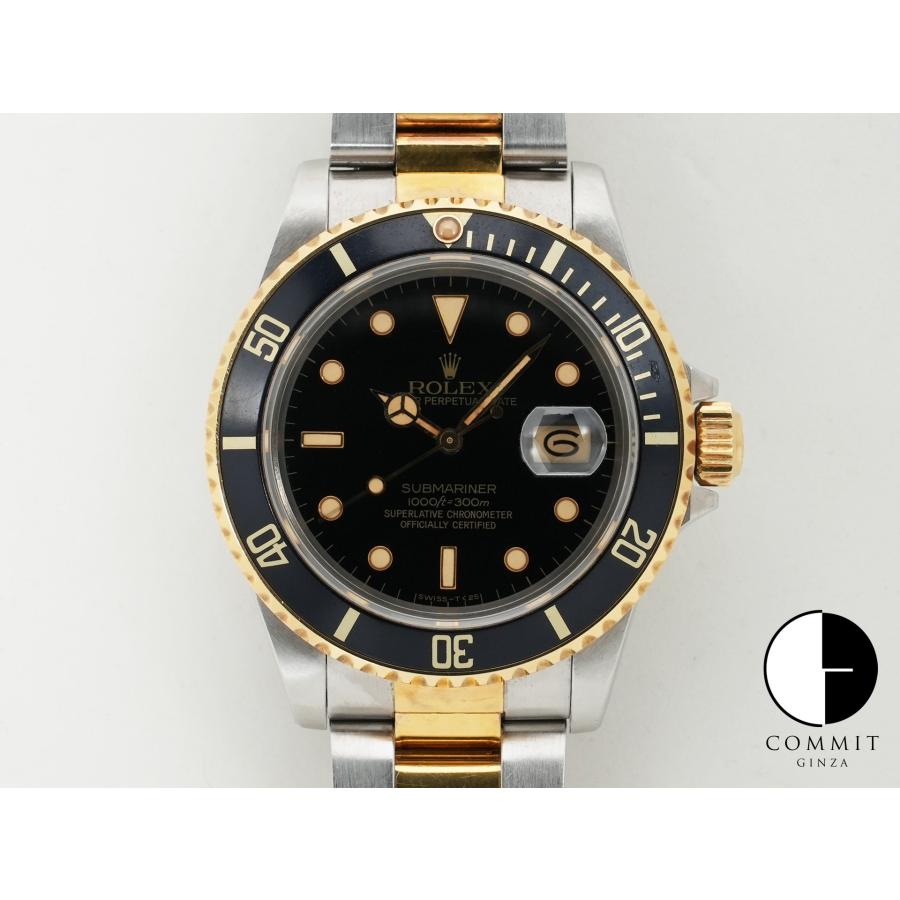 ロレックス サブマリーナー デイト Ref.16803 ステンレススチール/イエローゴールド ブラック文字盤 | サブマリーナー