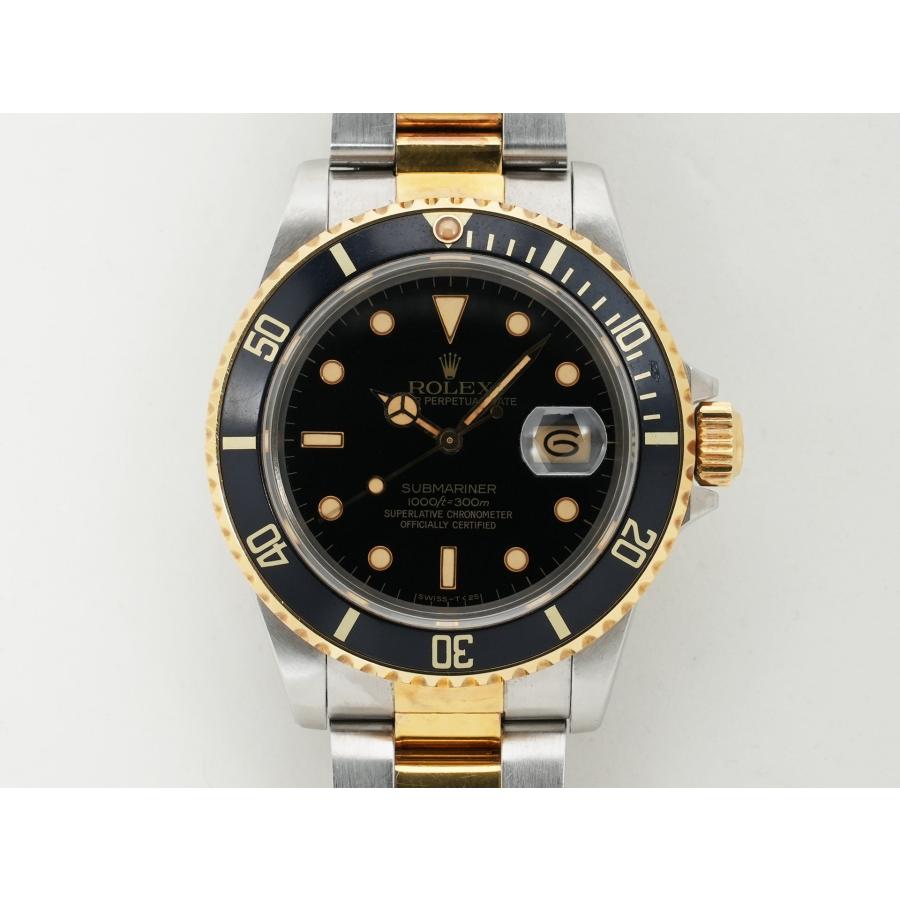 ロレックス サブマリーナー デイト Ref.16803 ステンレススチール/イエローゴールド ブラック文字盤 | サブマリーナー | 01
