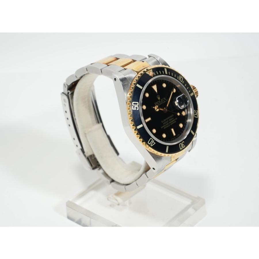 ロレックス サブマリーナー デイト Ref.16803 ステンレススチール/イエローゴールド ブラック文字盤 | サブマリーナー | 04