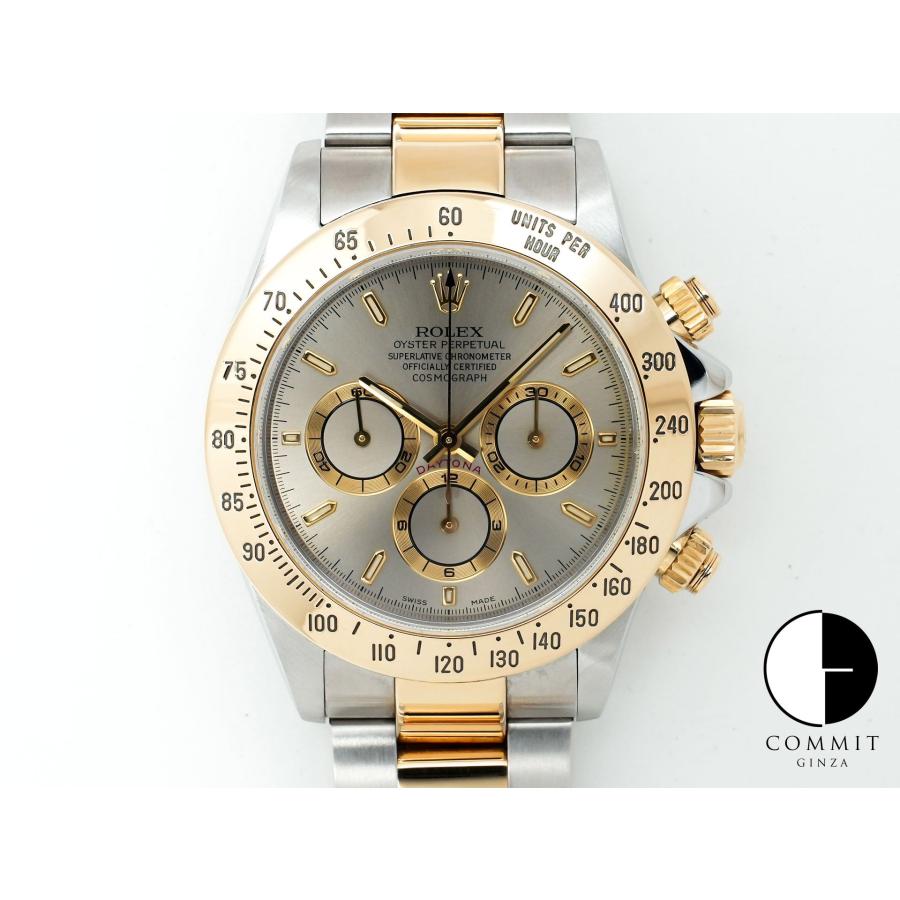 ロレックス デイトナ エルプリメロ Ref.16523 ステンレススチール/イエローゴールド グレー文字盤 | コスモグラフ デイトナ