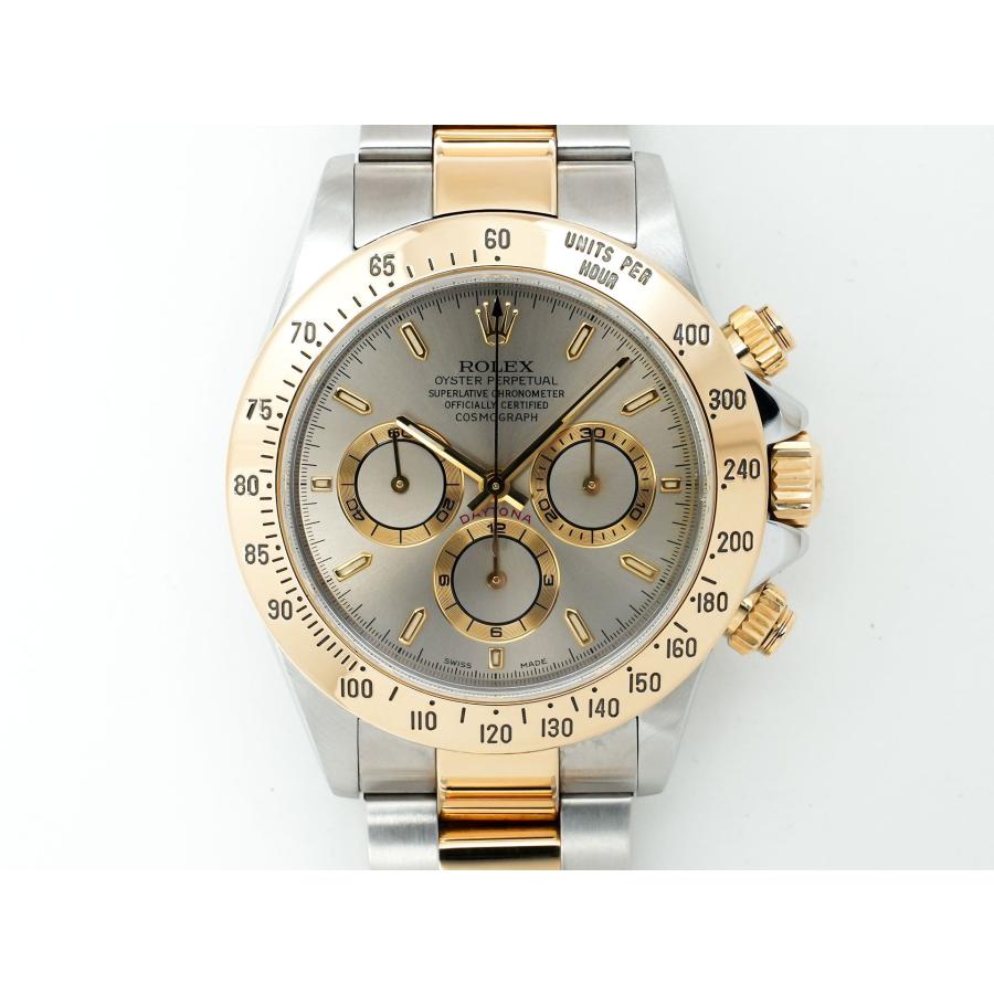 ロレックス デイトナ エルプリメロ Ref.16523 ステンレススチール/イエローゴールド グレー文字盤 | コスモグラフ デイトナ | 01