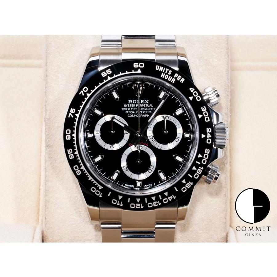 ロレックス デイトナ Ref.116500LN SS ブラック文字盤 | コスモグラフ デイトナ