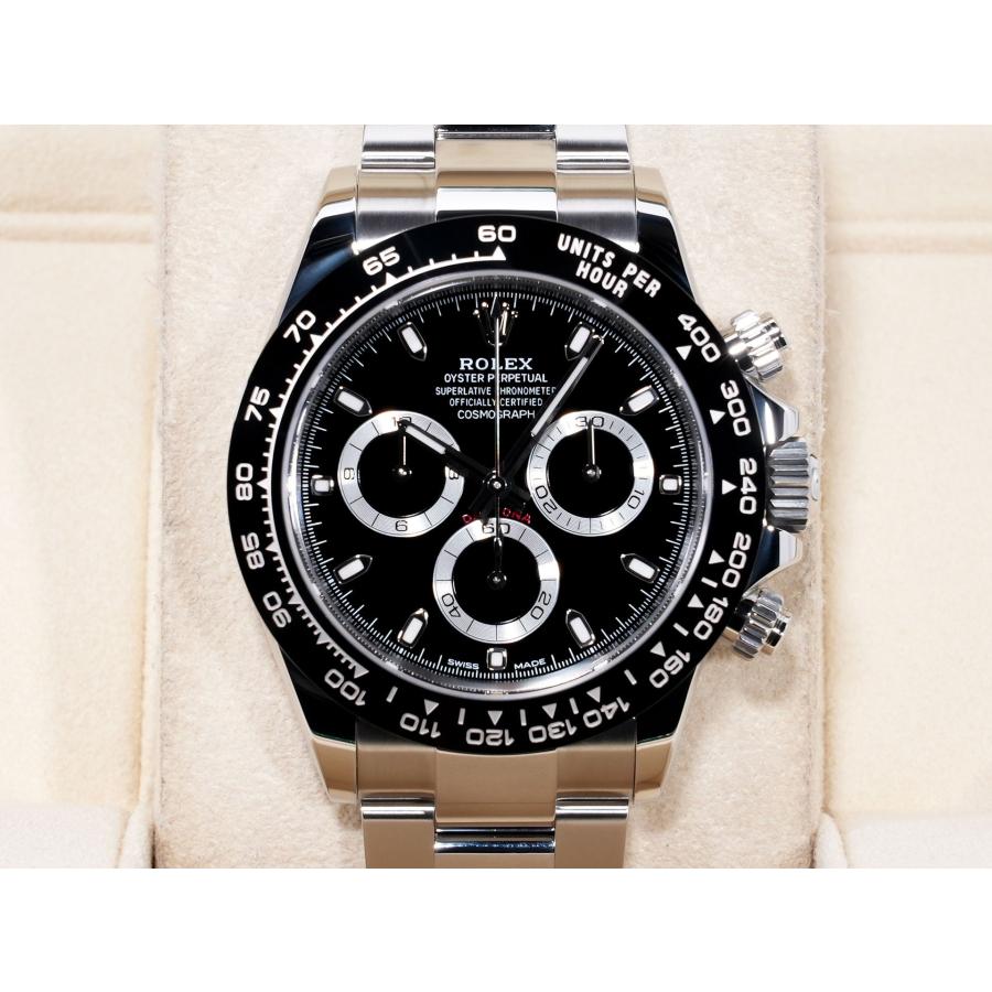 ロレックス デイトナ Ref.116500LN SS ブラック文字盤 | コスモグラフ デイトナ | 01