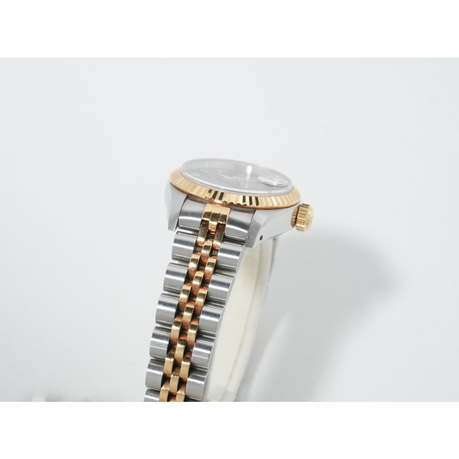 ロレックス デイトジャスト TIFFANY＆CO. Ref.69173 ステンレススチール/イエローゴールド ブラックピラミッドローマン文字盤 ジュビリーブレスレット | デイトジャスト | 05