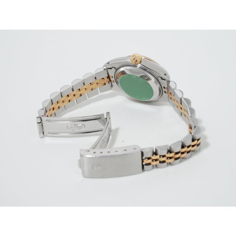 ロレックス デイトジャスト TIFFANY＆CO. Ref.69173 ステンレススチール/イエローゴールド ブラックピラミッドローマン文字盤 ジュビリーブレスレット | デイトジャスト | 07