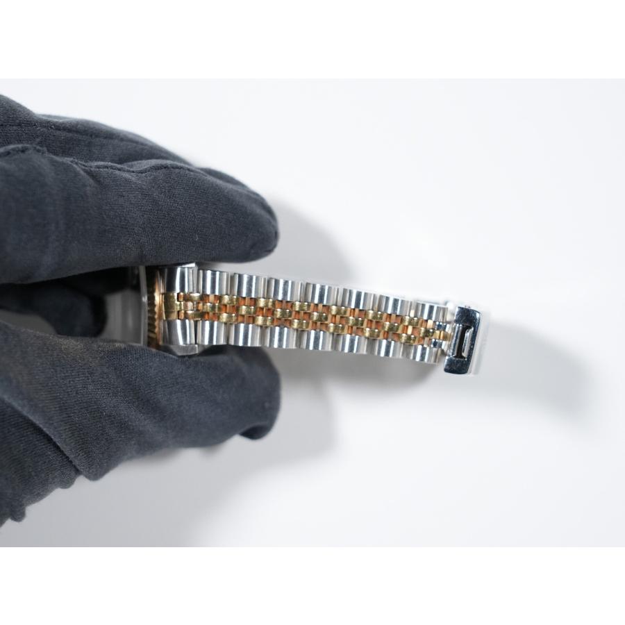 ロレックス デイトジャスト TIFFANY＆CO. Ref.69173 ステンレススチール/イエローゴールド ブラックピラミッドローマン文字盤 ジュビリーブレスレット | デイトジャスト | 08