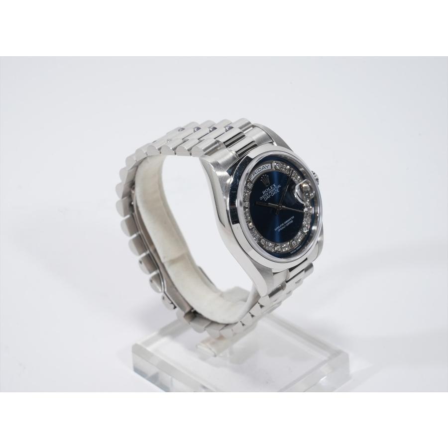 ロレックス デイデイト Ref.18206 プラチナ ブルーミリヤード文字盤 | デイデイト | 04