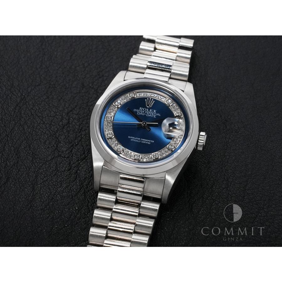 ロレックス デイデイト Ref.18206 プラチナ ブルーミリヤード文字盤 | デイデイト | 09