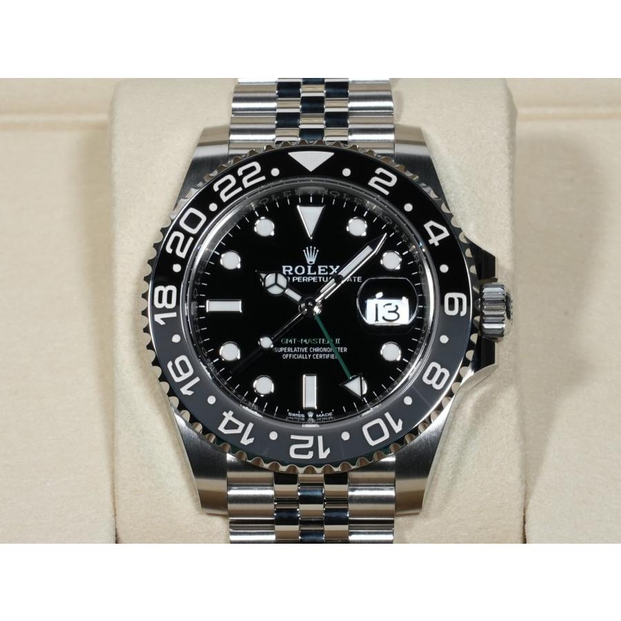ロレックス GMTマスターII Ref.126710GRNR SS ブラック文字盤 ジュビリーブレスレット | GMTマスター | 01