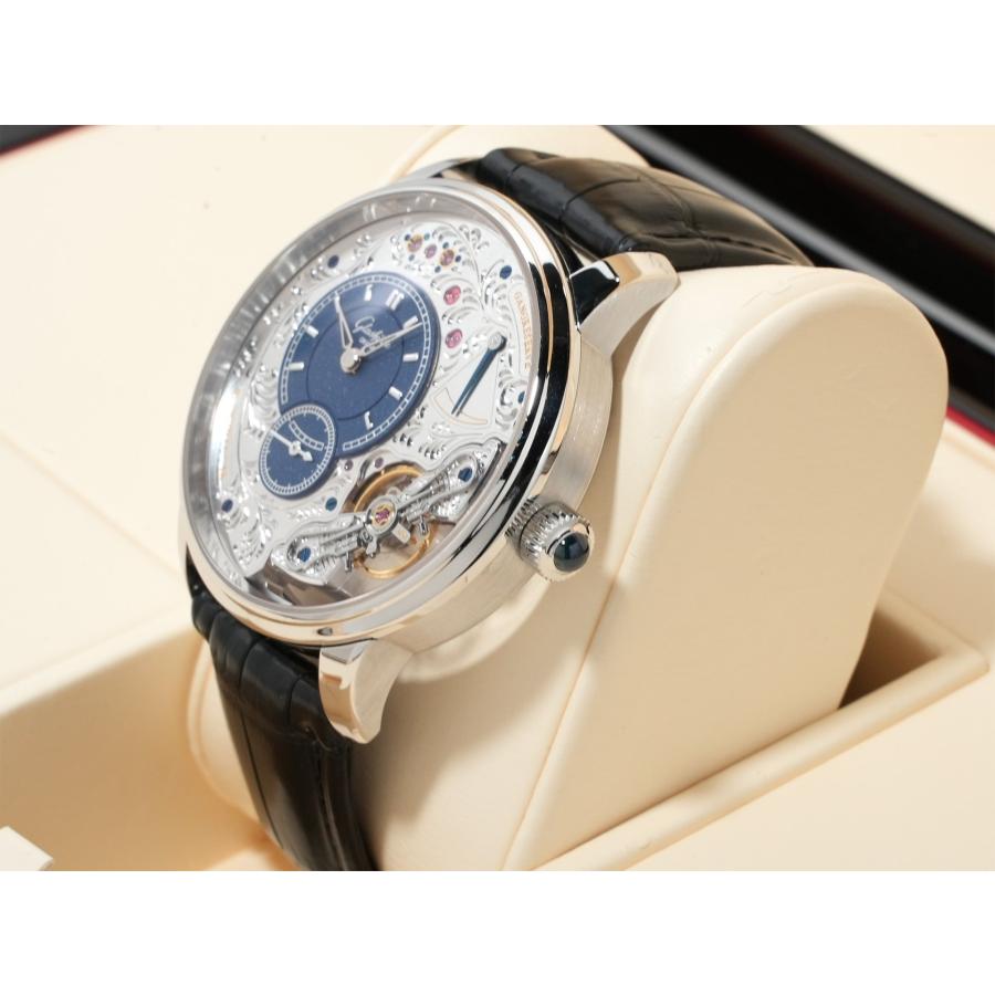 グラスヒュッテオリジナル パノインバース リミテッドエディション Ref.1-66-08-01-03-50 プラチナ シルバー文字盤 | GLASHUTTE ORIGINAL | 03