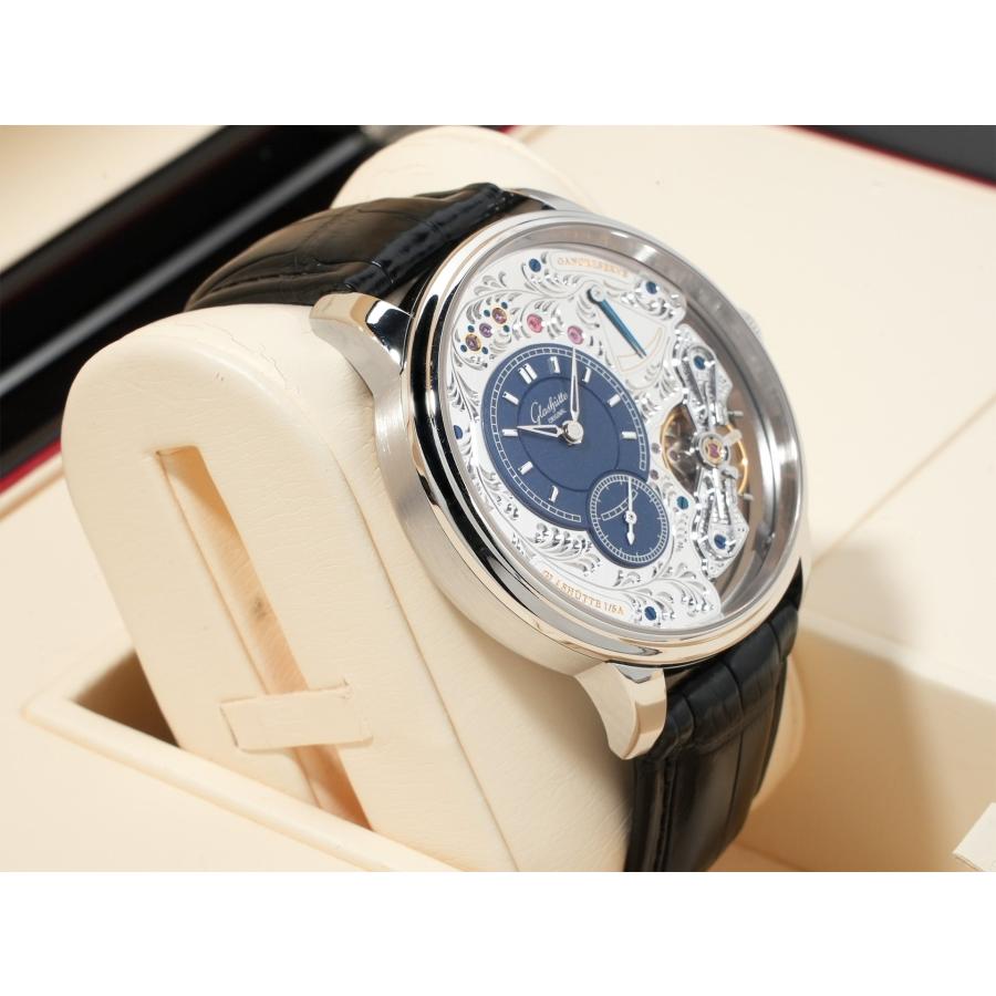 グラスヒュッテオリジナル パノインバース リミテッドエディション Ref.1-66-08-01-03-50 プラチナ シルバー文字盤 | GLASHUTTE ORIGINAL | 04