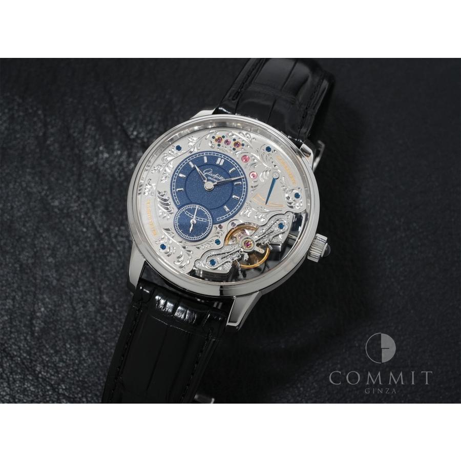 グラスヒュッテオリジナル パノインバース リミテッドエディション Ref.1-66-08-01-03-50 プラチナ シルバー文字盤 | GLASHUTTE ORIGINAL | 09