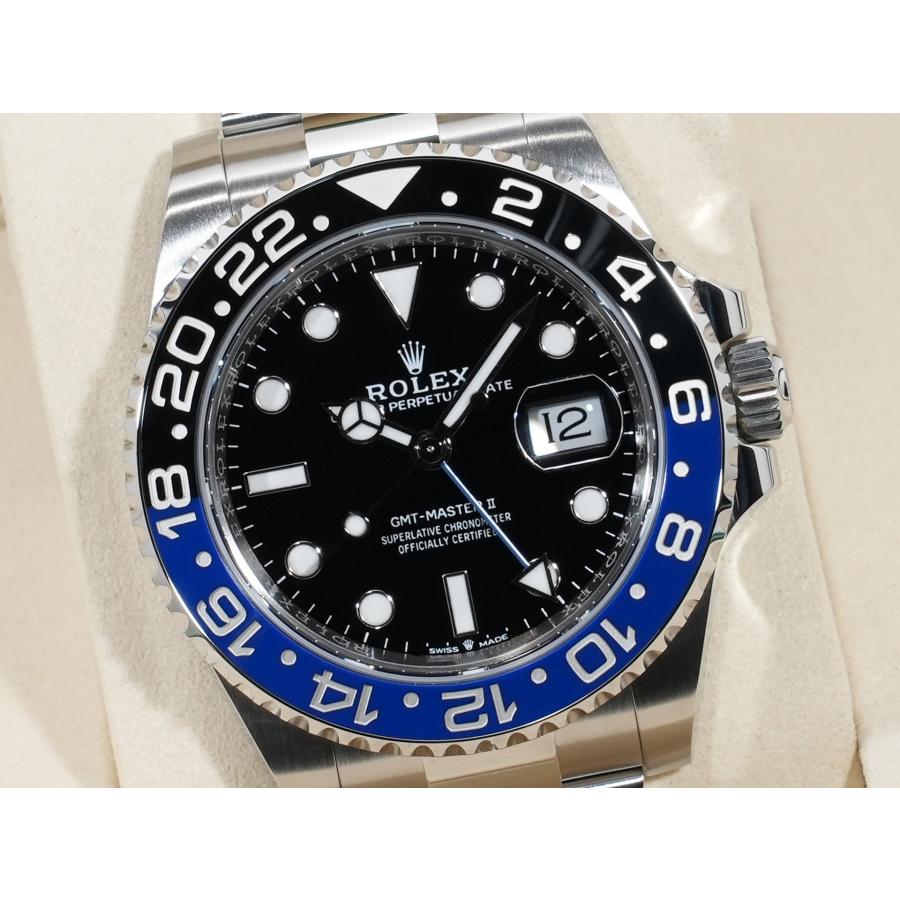 ロレックス GMTマスターII Ref.126710BLNR SS ブラック文字盤 オイスターブレスレット | GMTマスター | 02