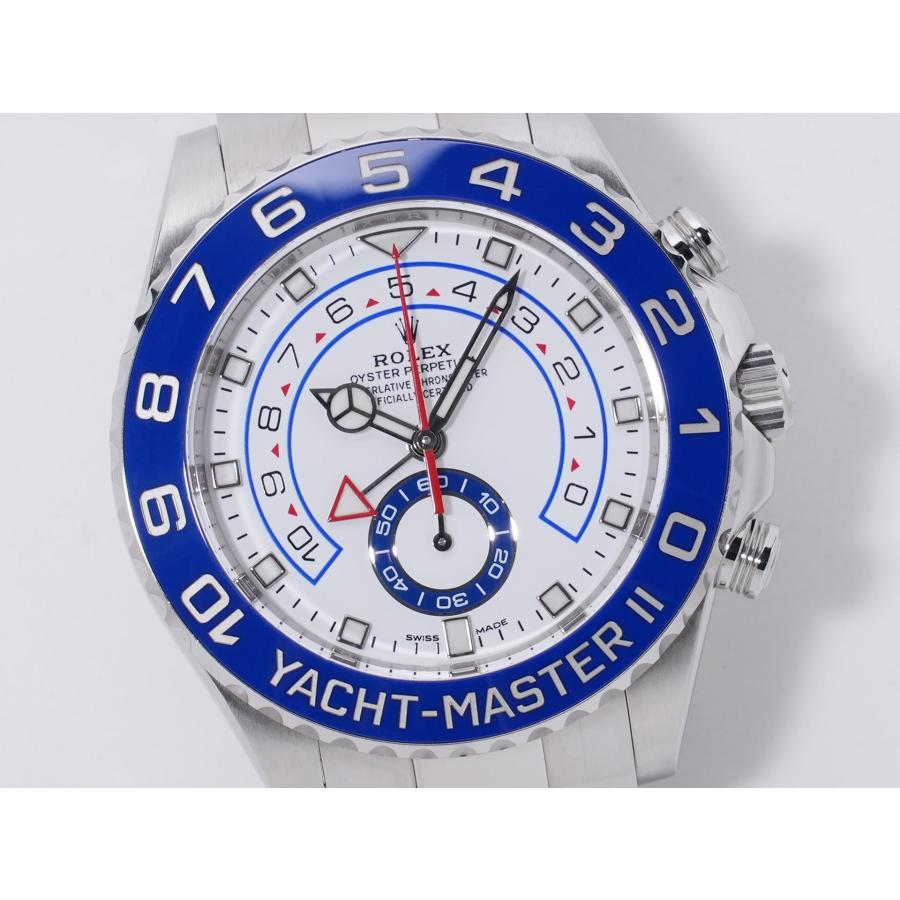ロレックス ヨットマスターII Ref.116680 ステンレススチール ホワイト文字盤 | ヨットマスター | 02