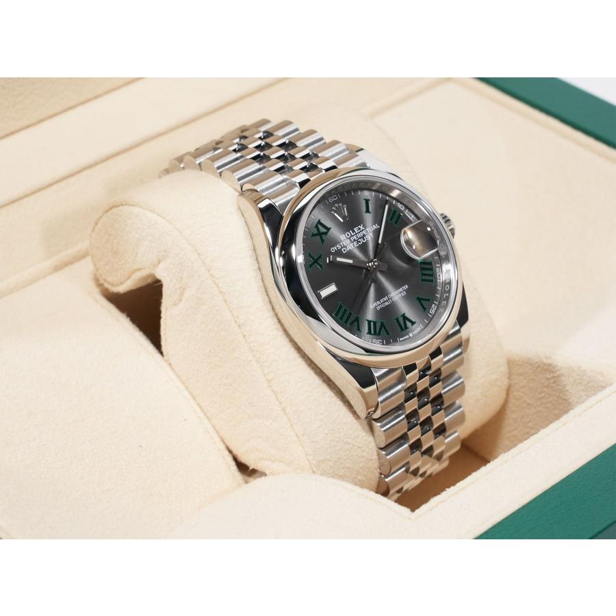 ロレックス デイトジャスト36 Ref.126200 ステンレススチール スレートローマン文字盤 ジュビリーブレスレット | デイトジャスト | 04