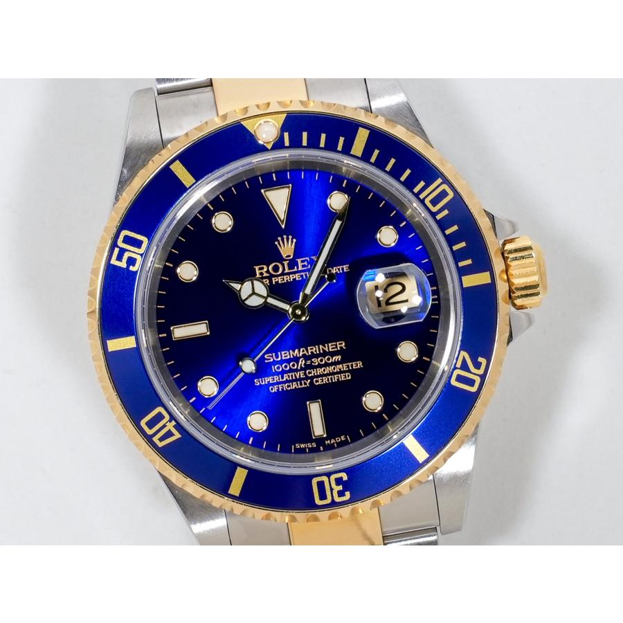 ロレックス サブマリーナー デイト Ref.16613 SS/YG ブルー文字盤 | サブマリーナー | 02