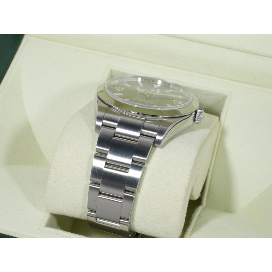 ロレックス エクスプローラーI 鏡面ブラックアウト Ref.214270 ステンレススチール ブラック文字盤 オイスターブレスレット | エクスプローラー（ROLEX） | 05