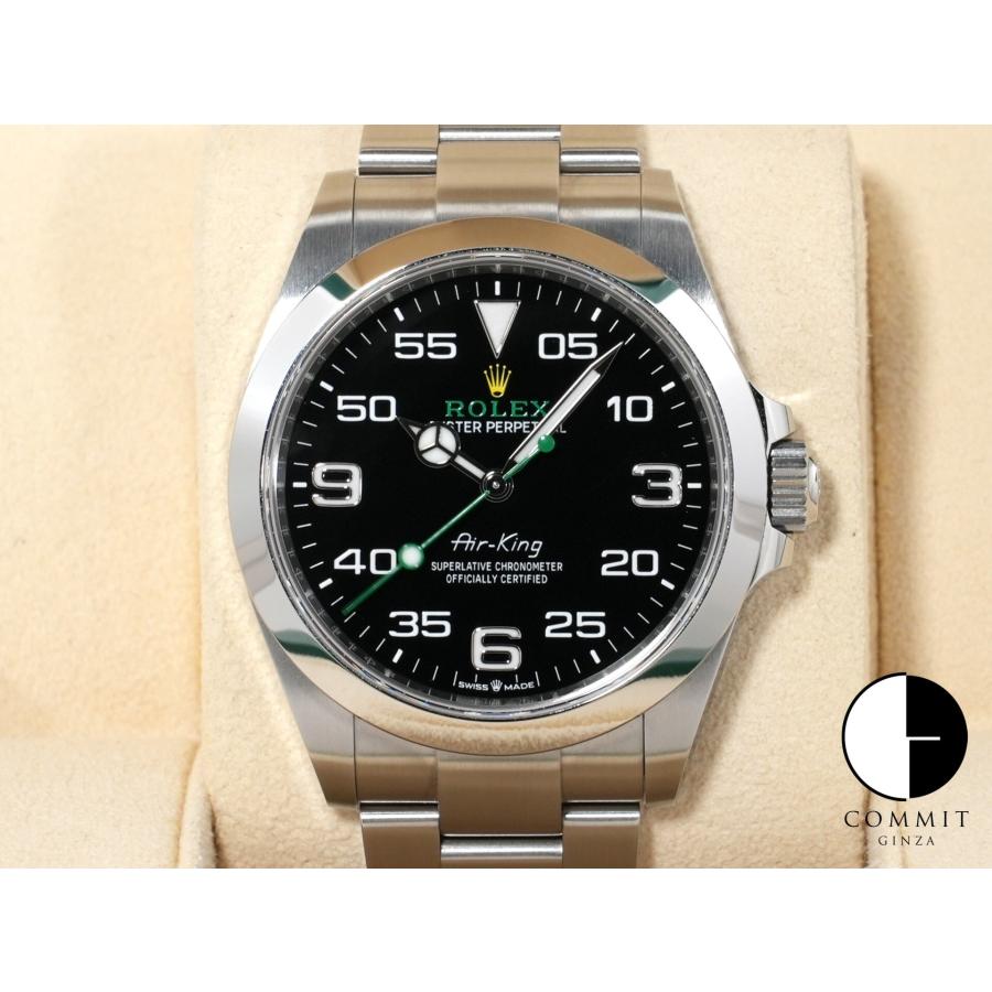 ロレックス エアキング Ref.126900 ステンレススチール ブラック文字盤 オイスターブレスレット | エアキング