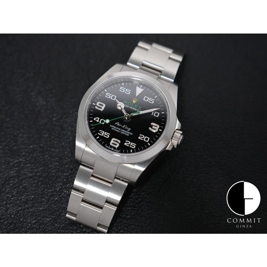 ロレックス エアキング Ref.126900 ステンレススチール ブラック文字盤 オイスターブレスレット | エアキング | 10