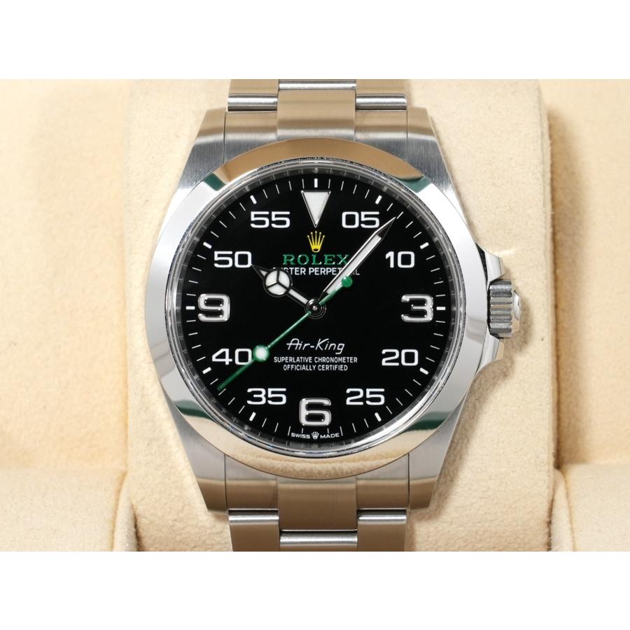ロレックス エアキング Ref.126900 ステンレススチール ブラック文字盤 オイスターブレスレット | エアキング | 01