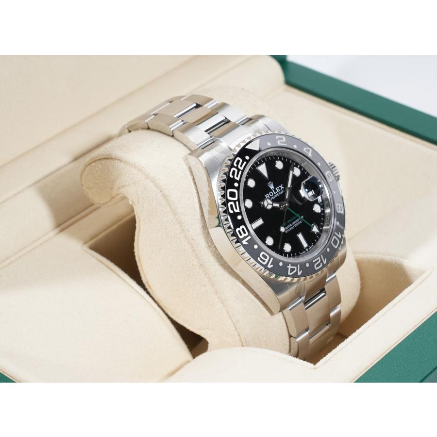 ロレックス GMTマスターII Ref.126710GRNR SS ブラック文字盤 オイスターブレスレット | GMTマスター | 04