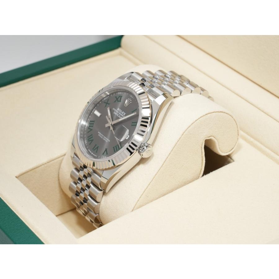 ロレックス デイトジャスト41 Ref.126334 ステンレススチール/ホワイトゴールド スレートローマン文字盤 ジュビリーブレスレット | デイトジャスト | 03