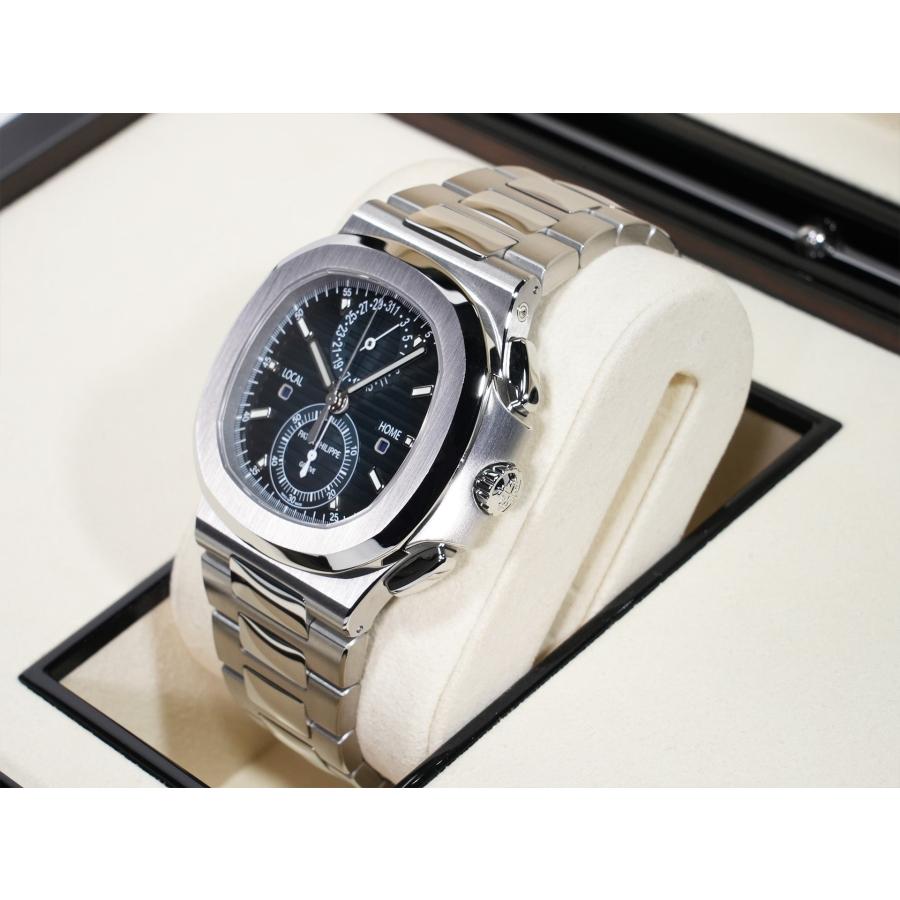 パテックフィリップ ノーチラス トラベルタイム クロノグラフ Ref.5990/1A-011 ブルーソレイユ文字盤 | ノーチラス | 03