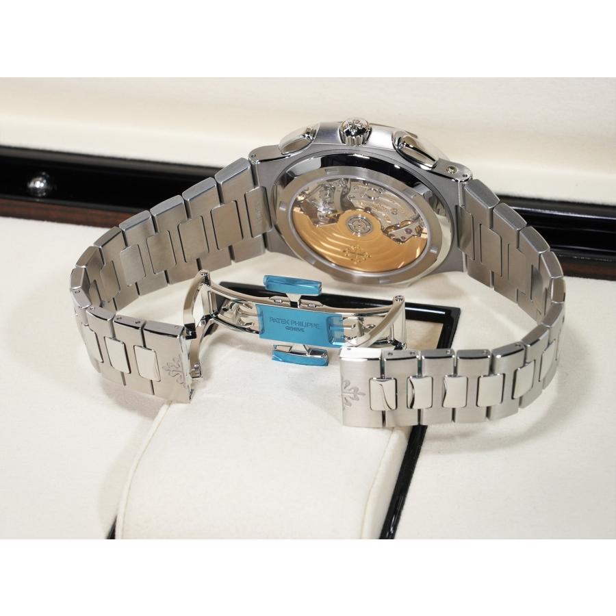 パテックフィリップ ノーチラス トラベルタイム クロノグラフ Ref.5990/1A-011 ブルーソレイユ文字盤 | ノーチラス | 06