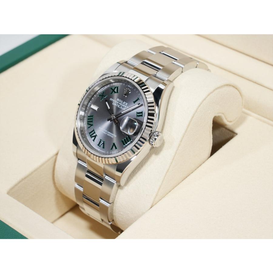 ロレックス デイトジャスト36 Ref.126234 SS/WG スレートローマン文字盤 オイスターブレスレット | デイトジャスト | 03