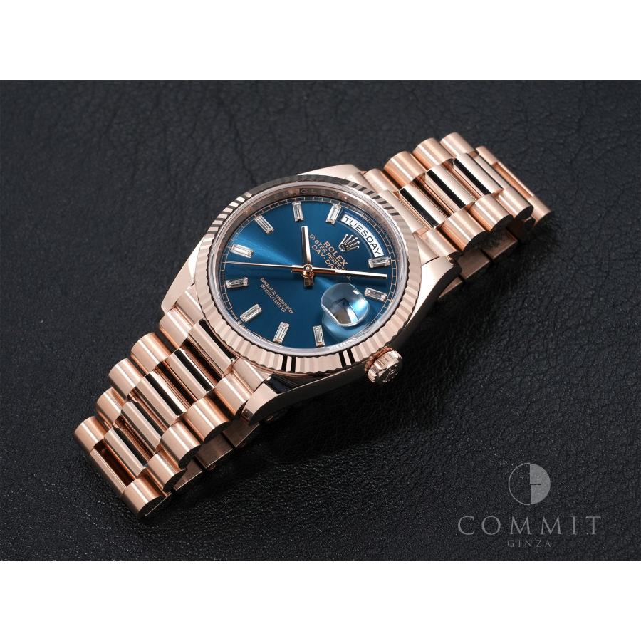 ロレックス デイデイト36 Ref.128235 エバーローズゴールド ブルーグリーン文字盤 | デイデイト | 10