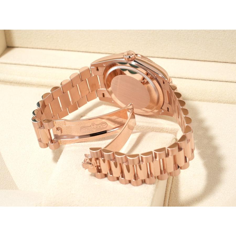 ロレックス デイデイト36 Ref.128235 エバーローズゴールド ブルーグリーン文字盤 | デイデイト | 07