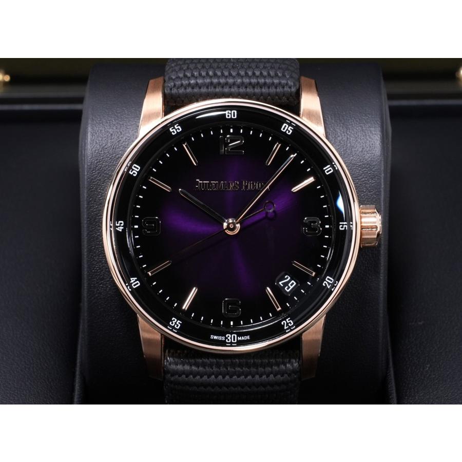 オーデマピゲ CODE 11.59 バイ オーデマ ピゲ Ref.15210OR.OO.A616CR.01 ピンクゴールド パープル文字盤 | AUDEMARS PIGUET | 01