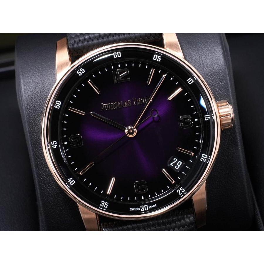 オーデマピゲ CODE 11.59 バイ オーデマ ピゲ Ref.15210OR.OO.A616CR.01 ピンクゴールド パープル文字盤 | AUDEMARS PIGUET | 02