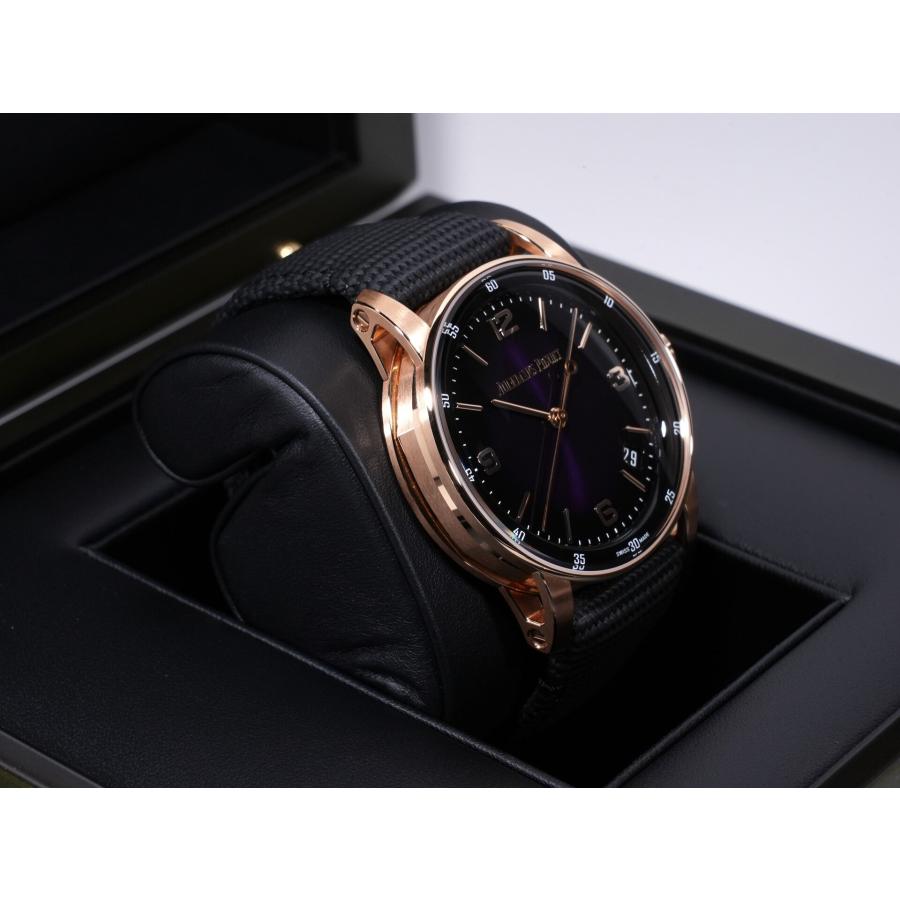 オーデマピゲ CODE 11.59 バイ オーデマ ピゲ Ref.15210OR.OO.A616CR.01 ピンクゴールド パープル文字盤 | AUDEMARS PIGUET | 04