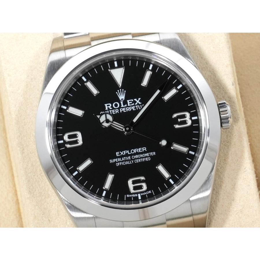 ロレックス エクスプローラーI Ref.214270 ステンレススチール ブラック文字盤 オイスターブレスレット | エクスプローラー（ROLEX） | 02